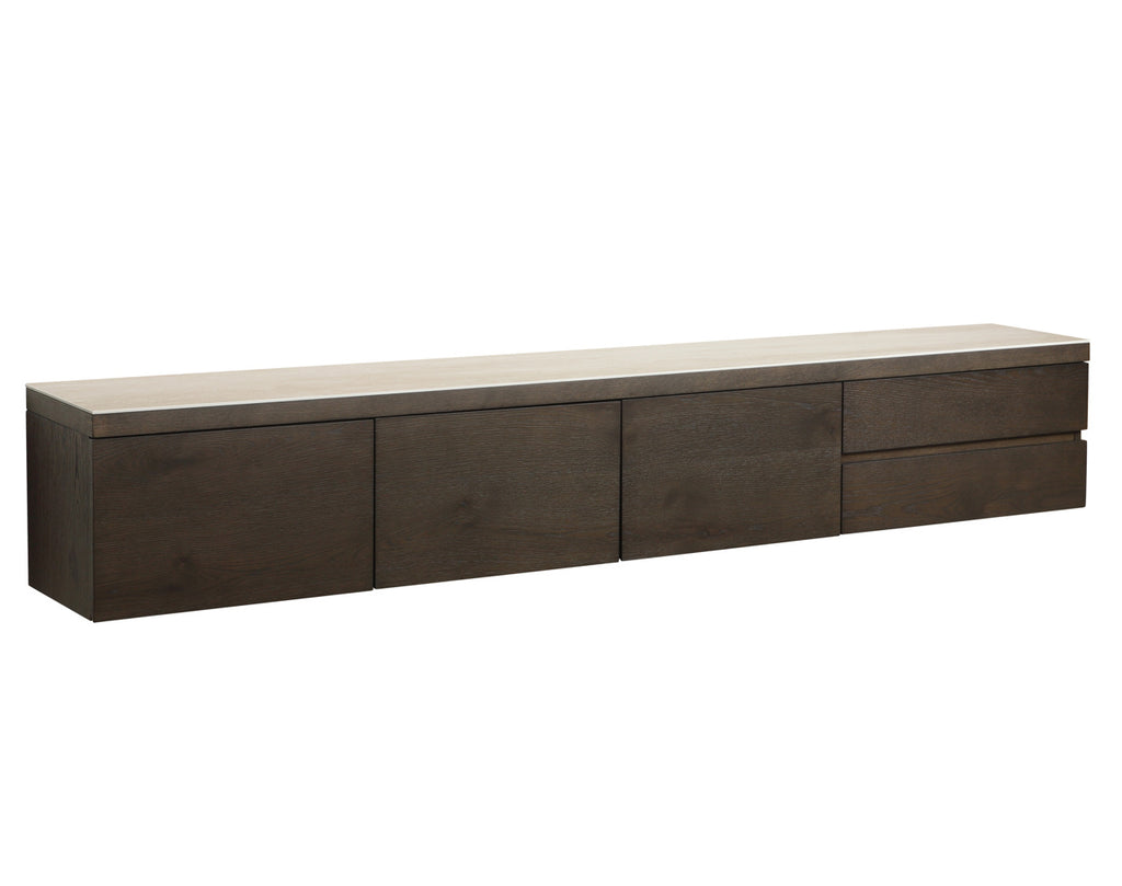 TV-meubel Lachance bruin