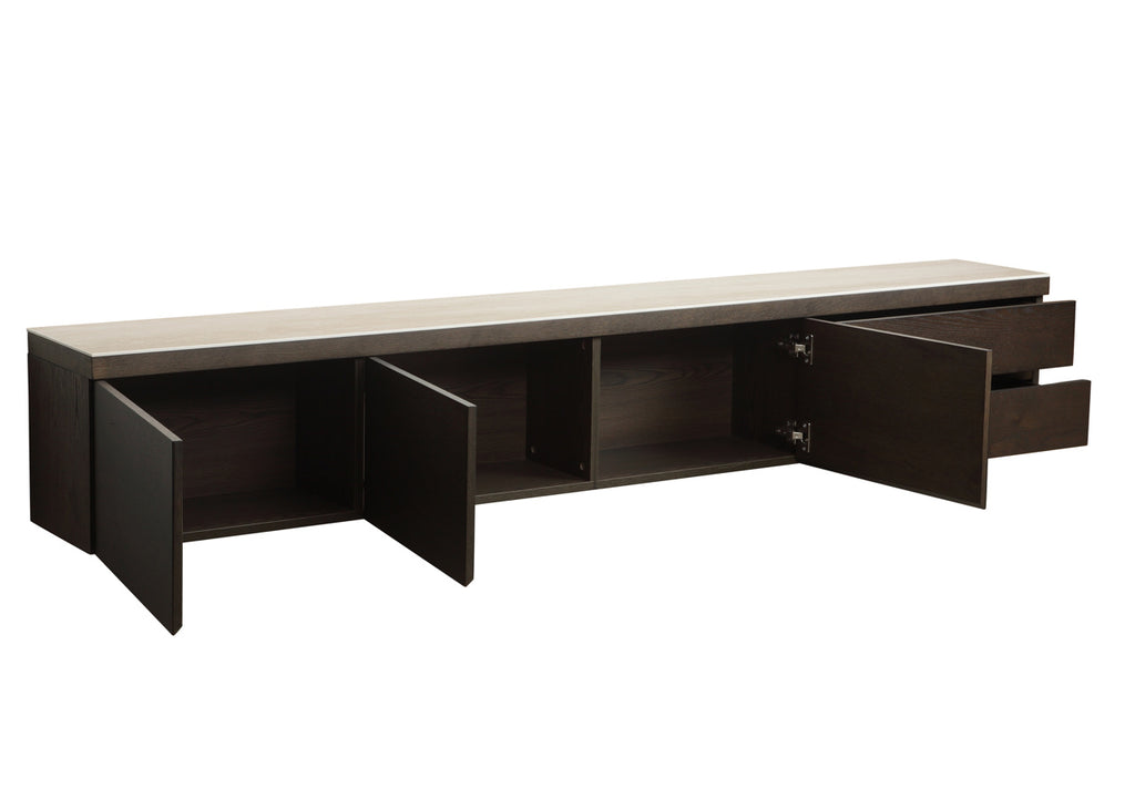 TV-meubel Lachance bruin
