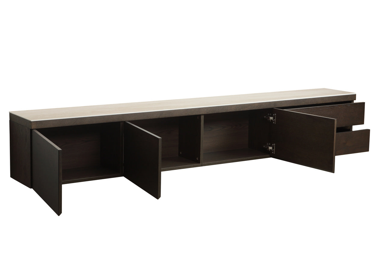 TV-meubel Lachance bruin