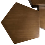 Salontafel Hexa set van 3 (Geborsteld Goud)