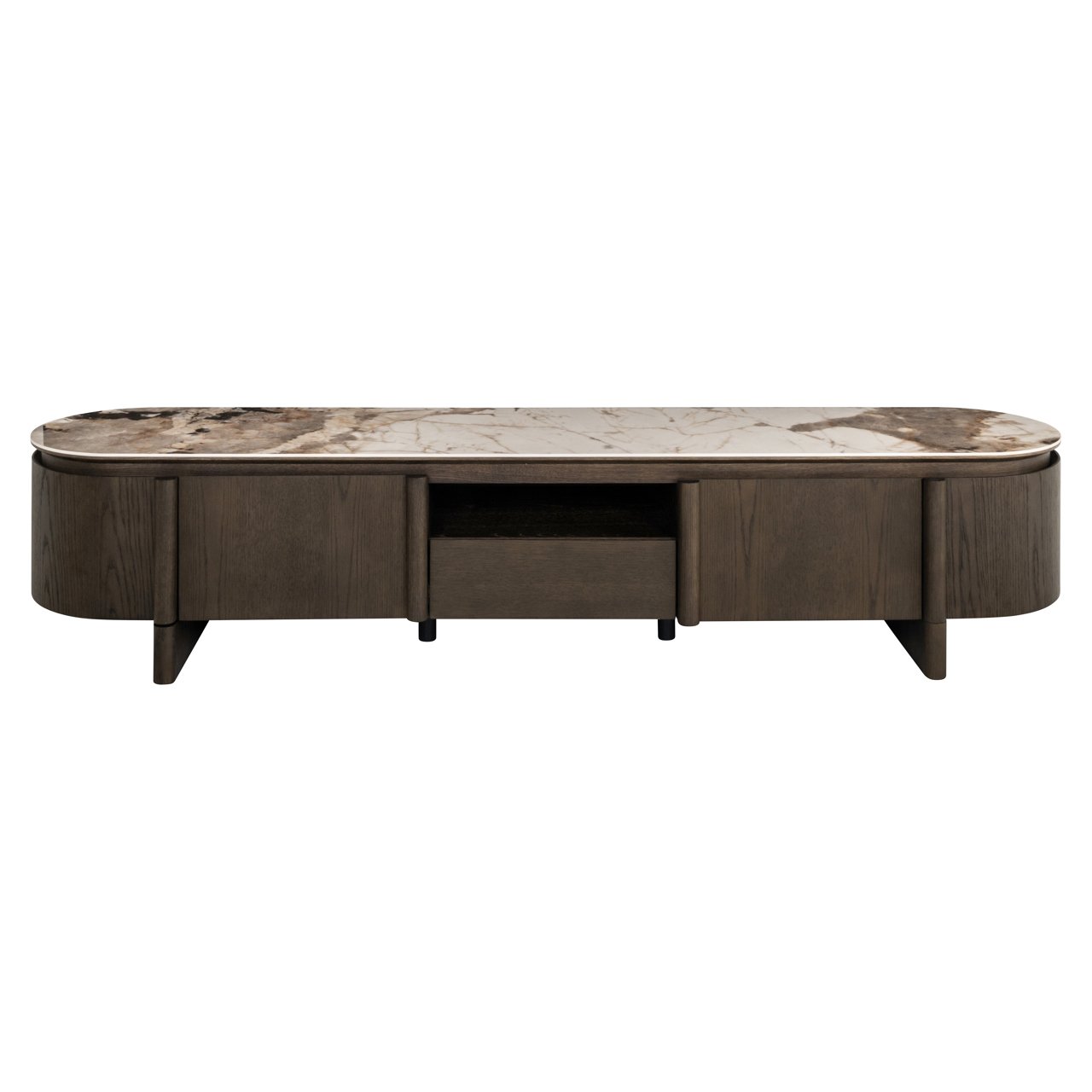 TV-meubel Langford bruin