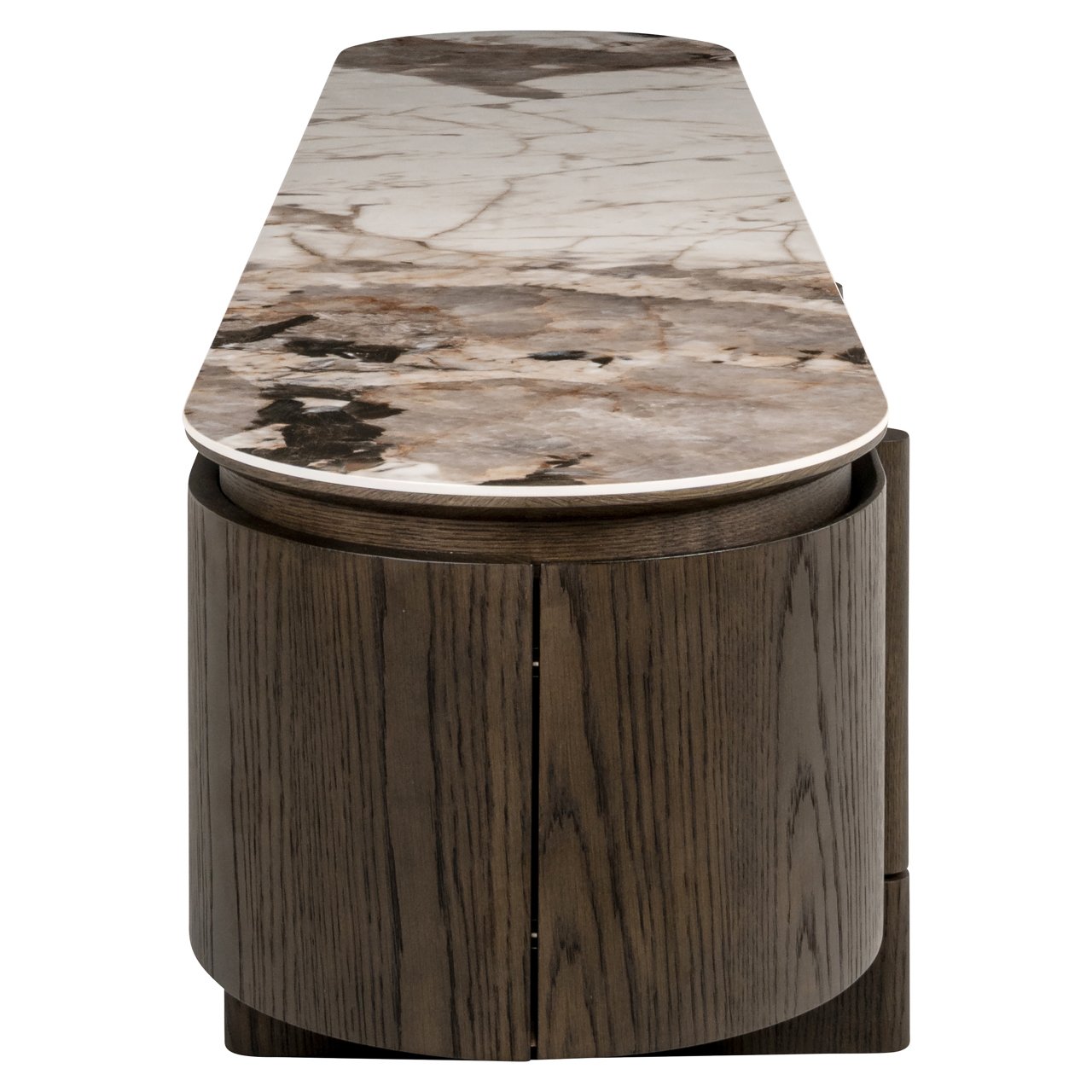 TV-meubel Langford bruin