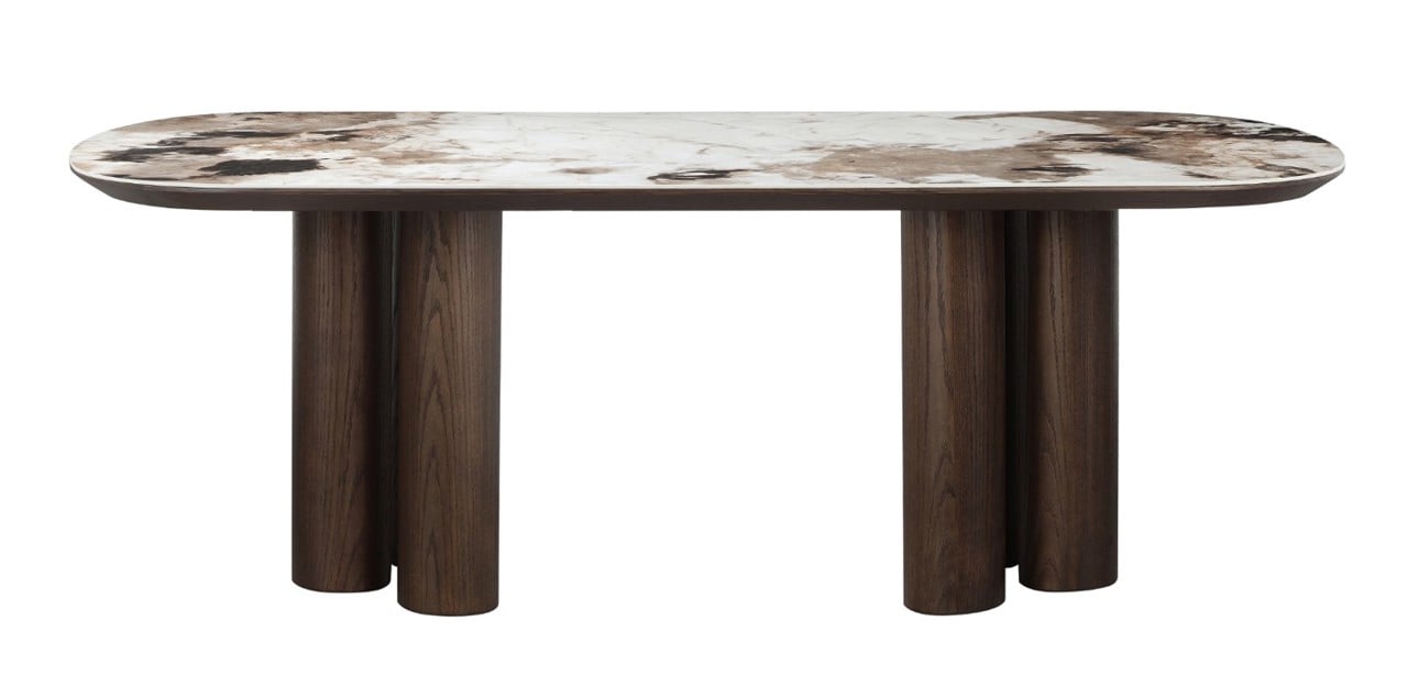 Eettafel Langford bruin 230