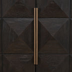 Wandkast Claremont 2-deurs (Bruin)