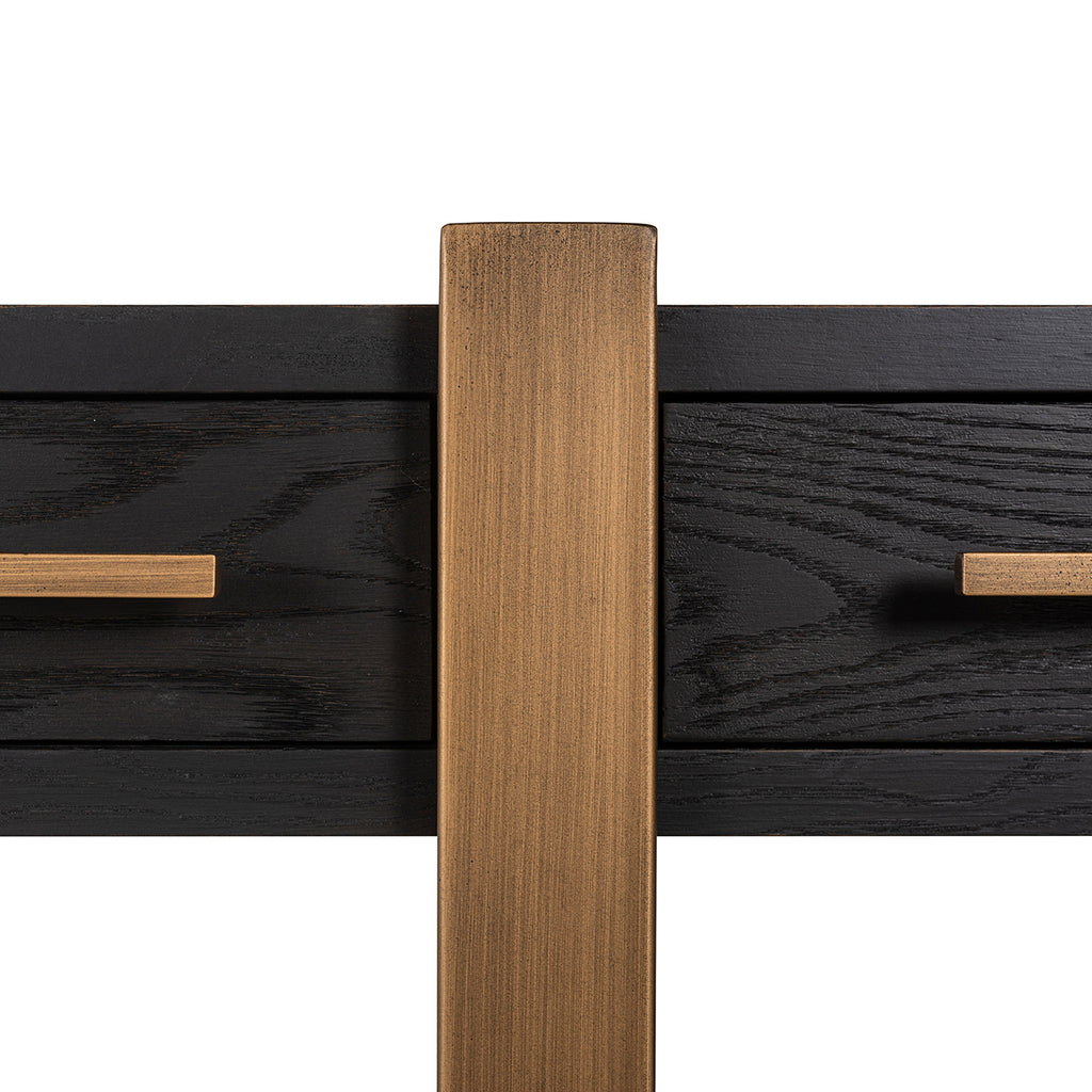Dressoir Cambon 3 laden (Donker koffie)