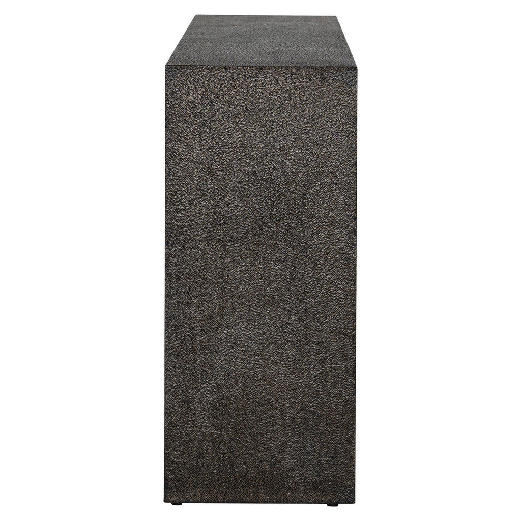 Wandtafel Gizen (Zwart/goud)