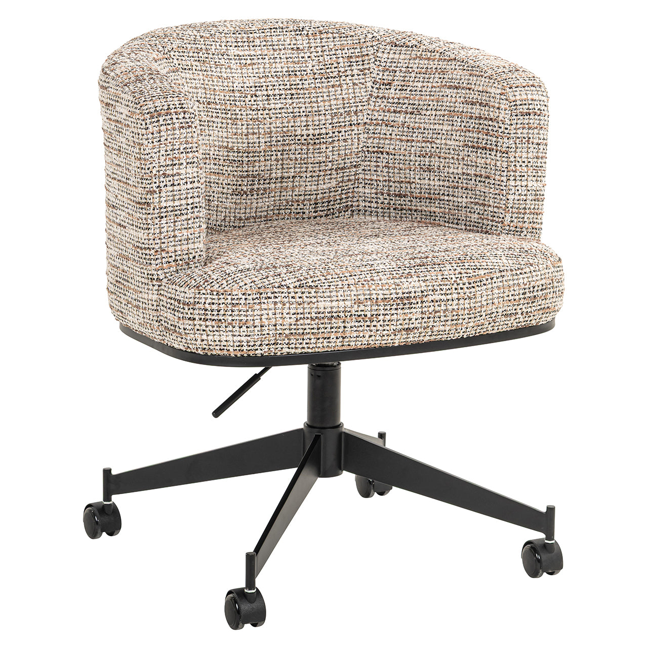 Draaistoel Rochenne met wielen trendy nature (Be Trendy 01 Nature)