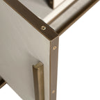 TV-meubel Whitebone messing 4-deuren 200 (Verona Grijs)