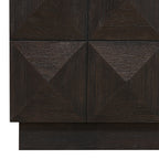 Wandkast Claremont 2-deurs (Bruin)