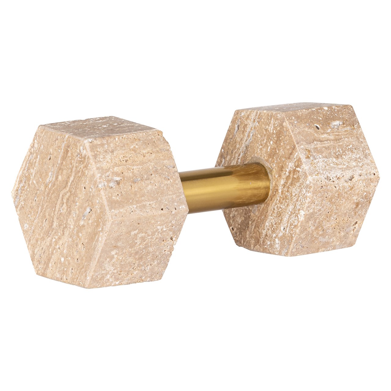 Decoratief object Dumble beige