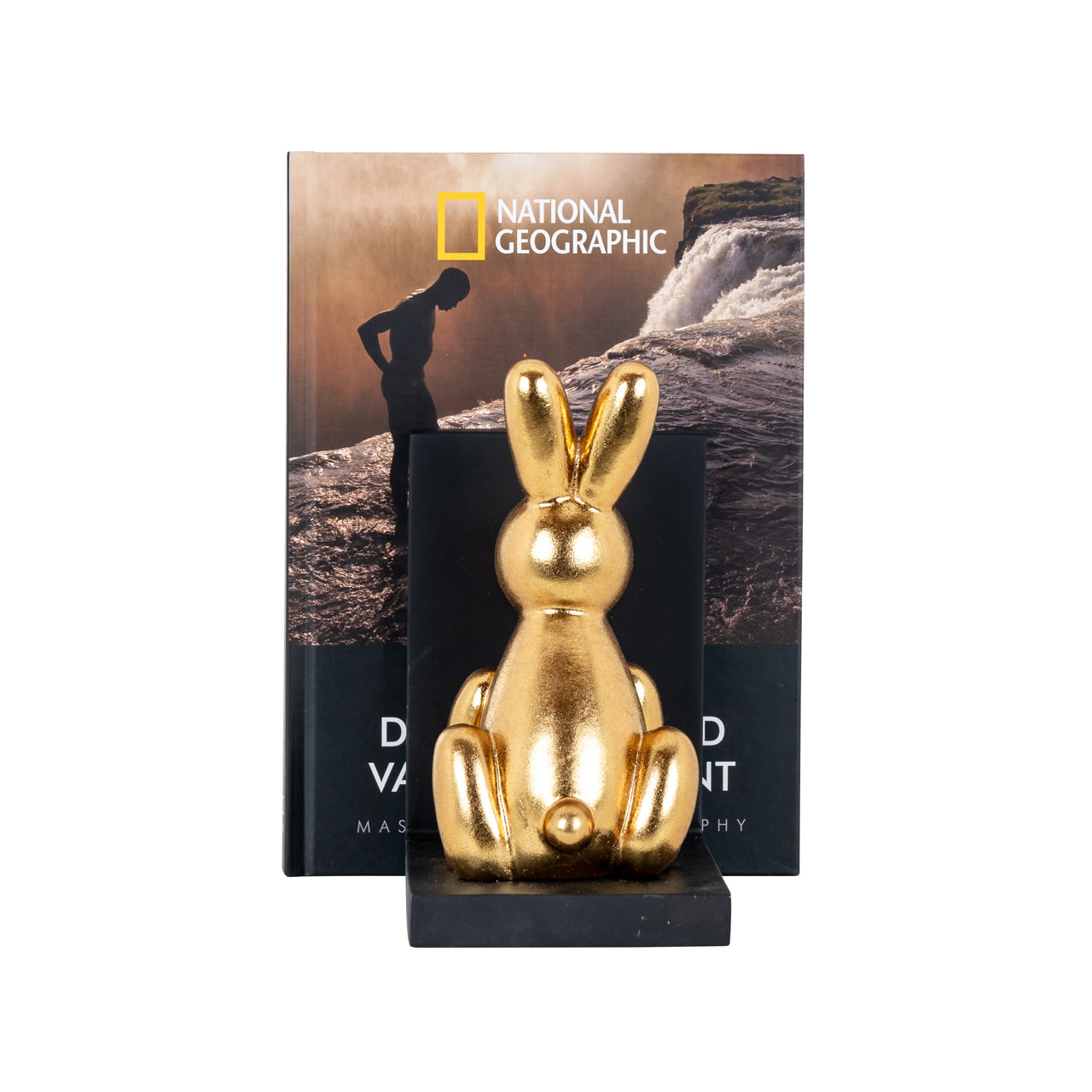 Boekenstandaards Cony zwart/goud
