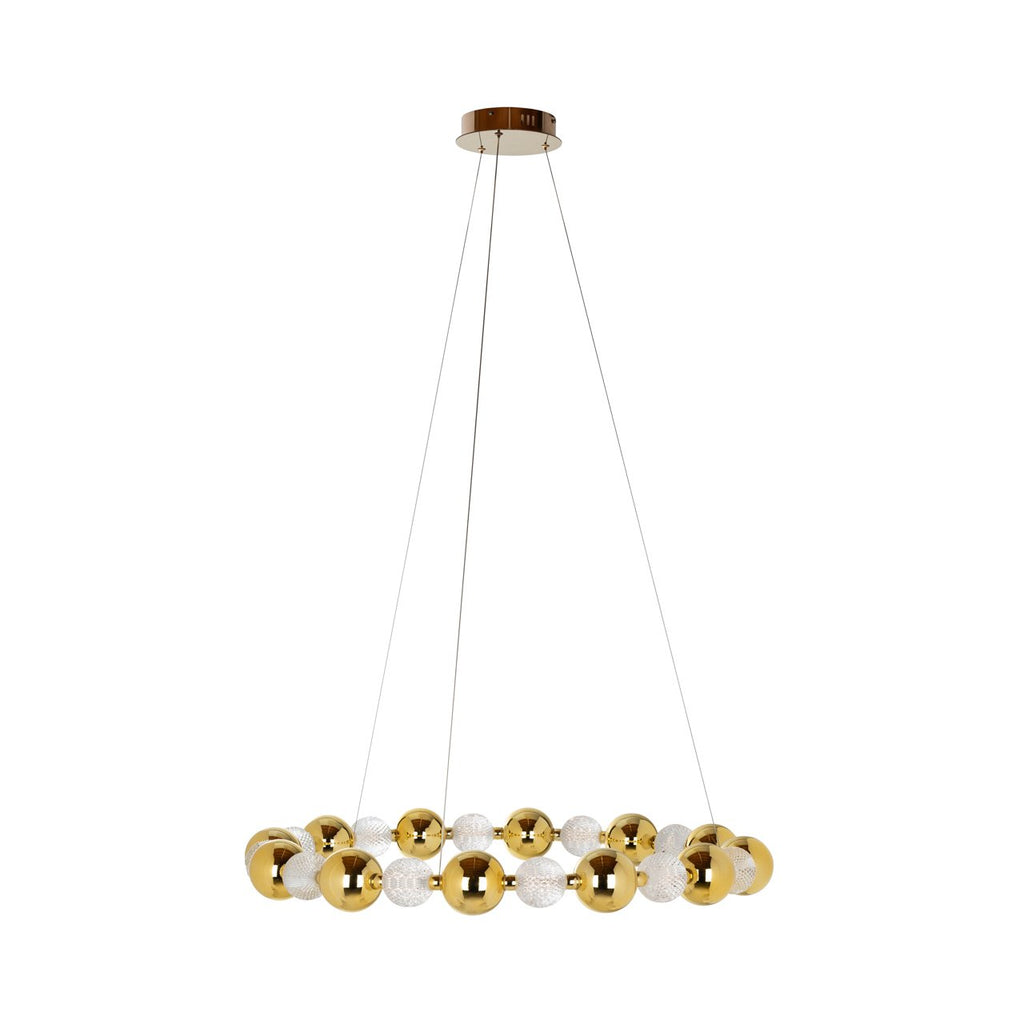 Hanglamp Chanda goud