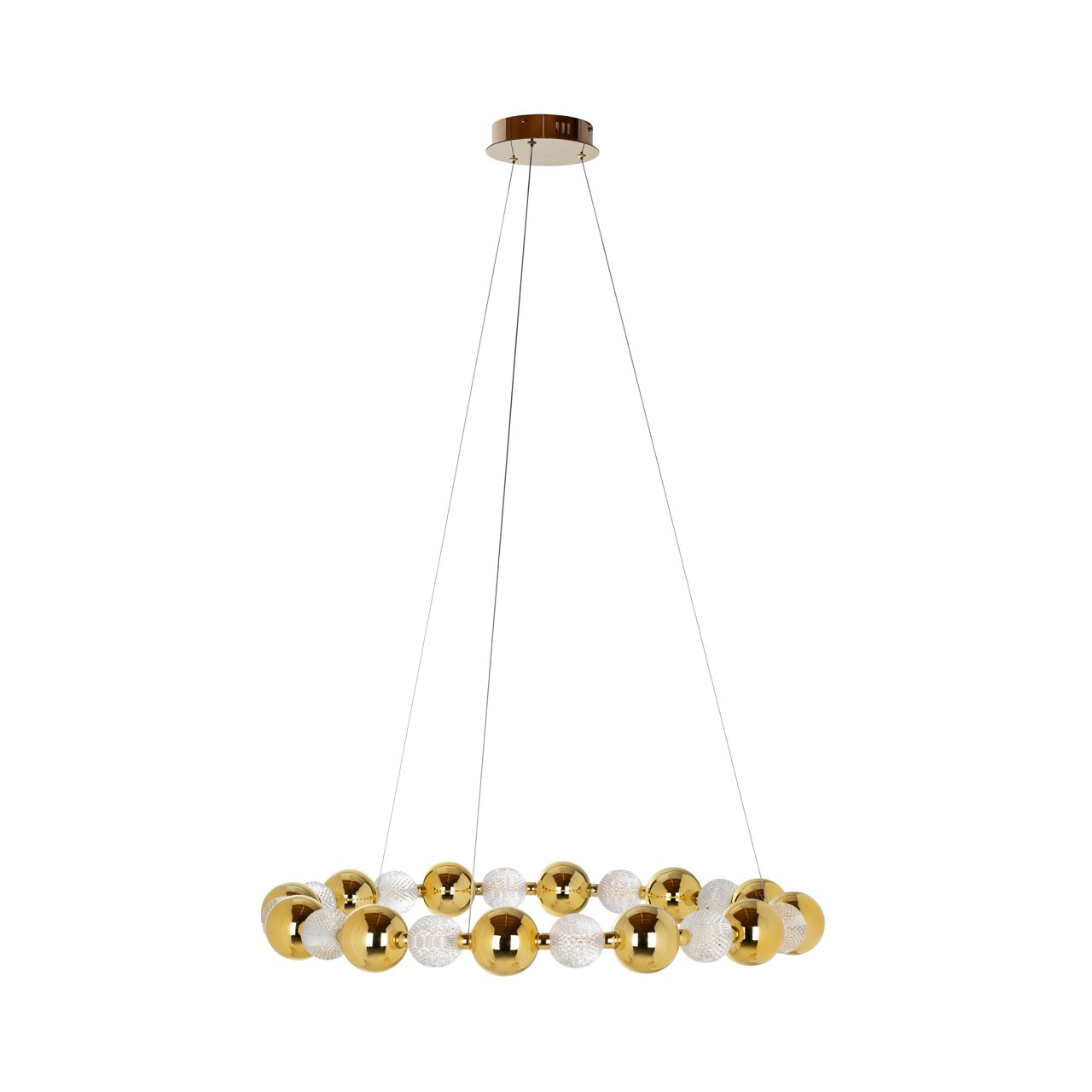 Hanglamp Chanda goud