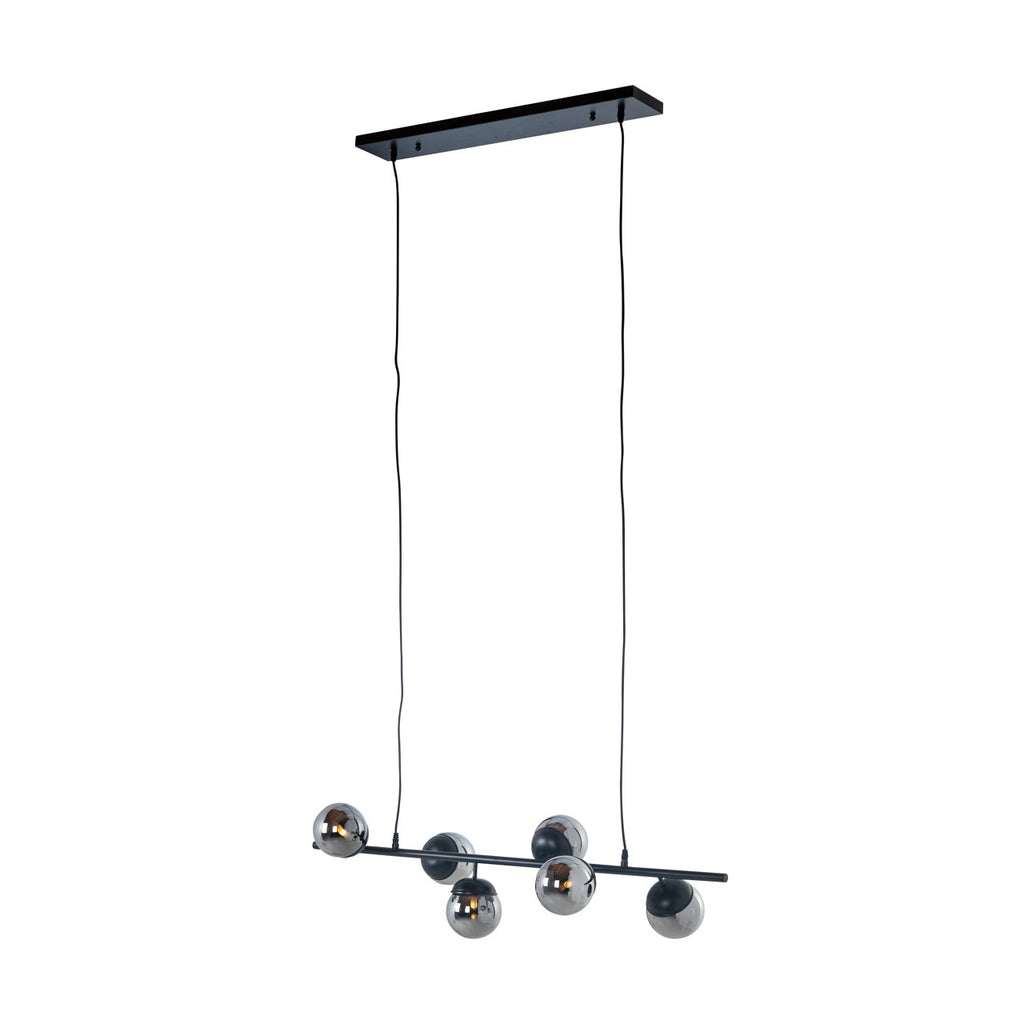 Hanglamp Bente zwart gerookt