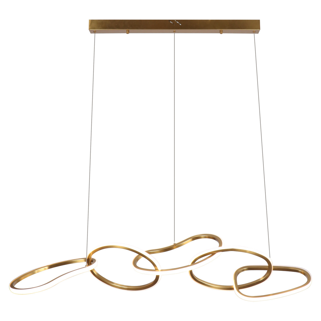Hanglamp Flyn (Geborsteld Goud)