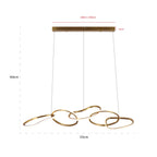 Hanglamp Flyn (Geborsteld Goud)