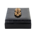 "Storage box Nina zwart groot"