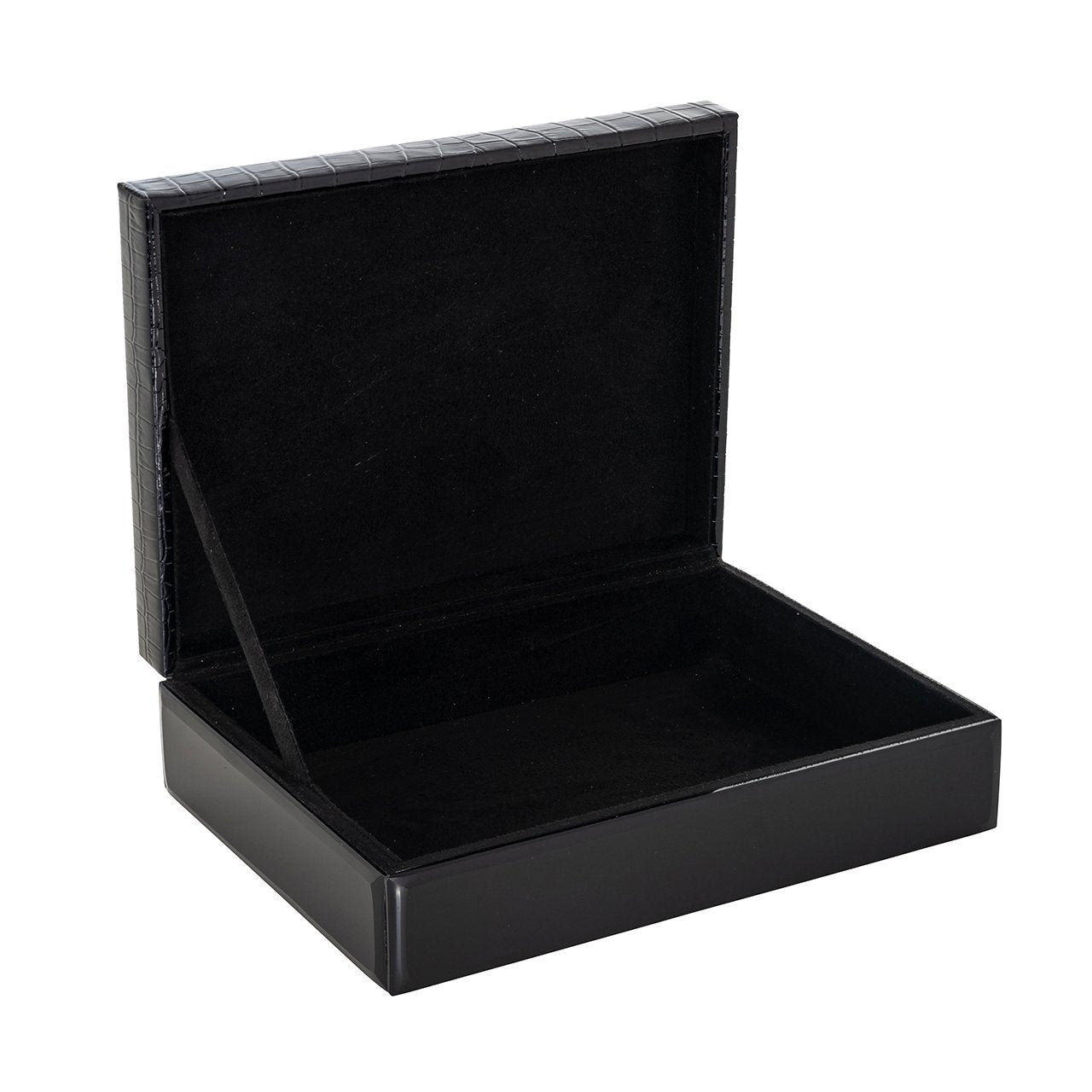 "Storage box Nina zwart groot"