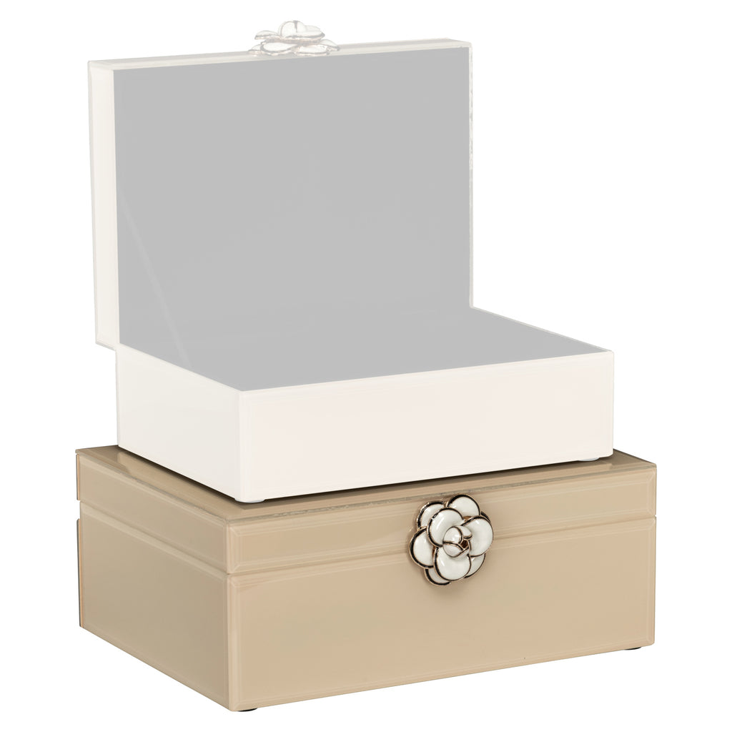 Opbergbox Abbey groot (Ivoor)