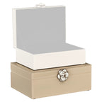 Opbergbox Abbey groot (Ivoor)