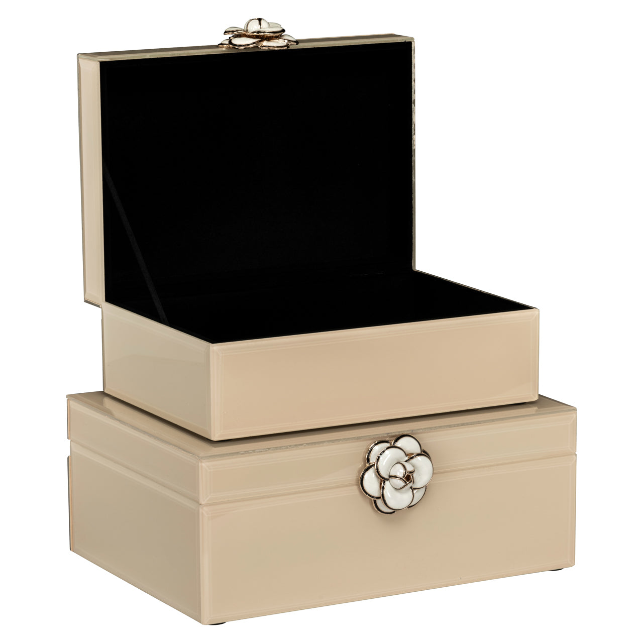 Opbergbox Abbey groot (Ivoor)
