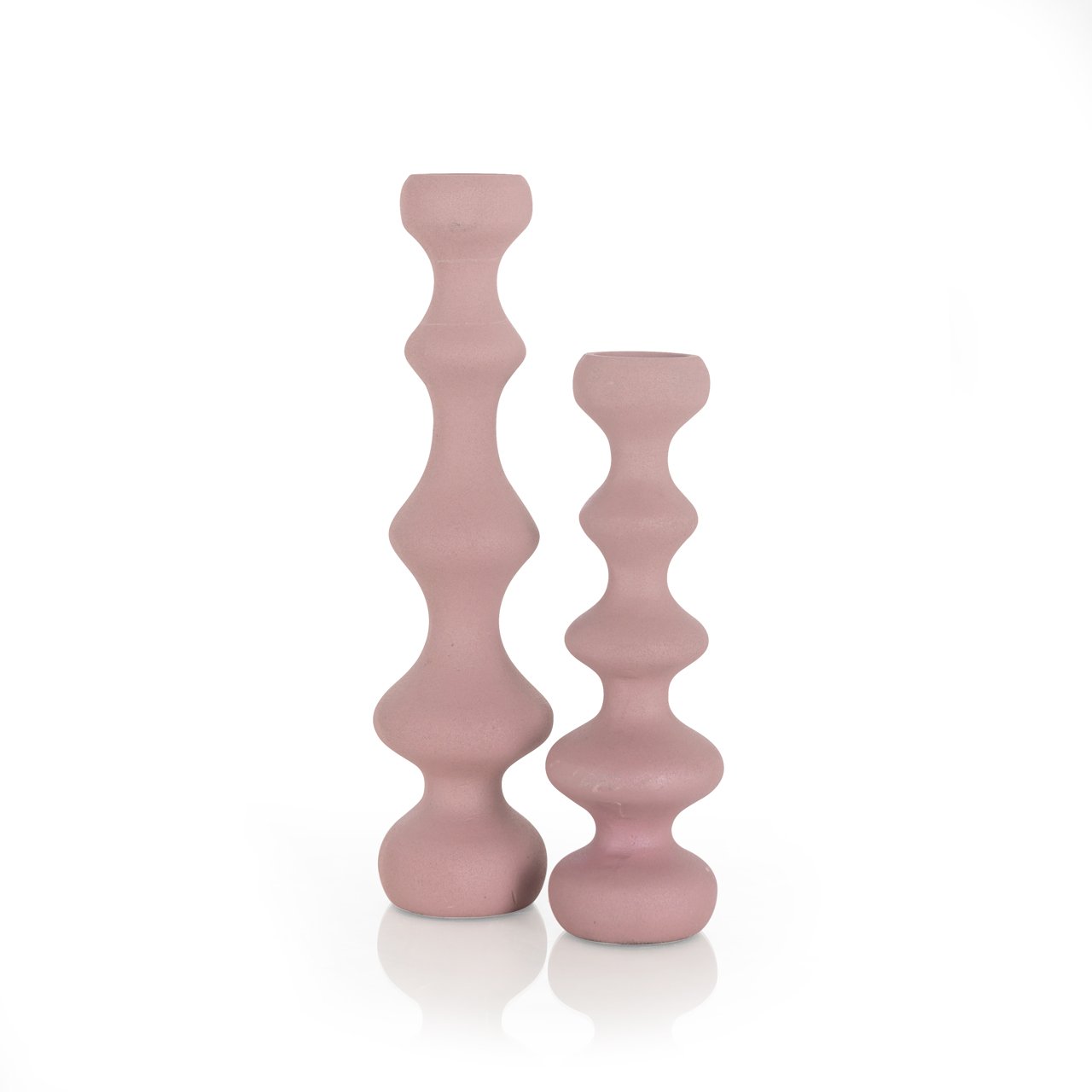 Kandelaar Bijou roze klein