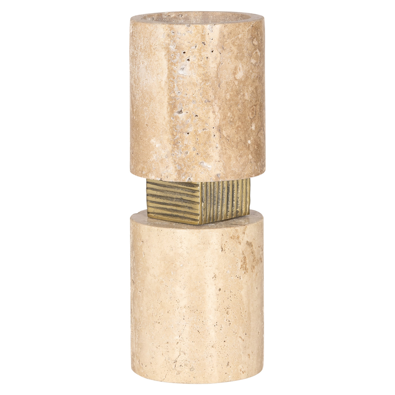 Kandelaar Boaz beige groot