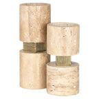 Kandelaar Boaz beige groot