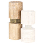 Kandelaar Boaz beige groot