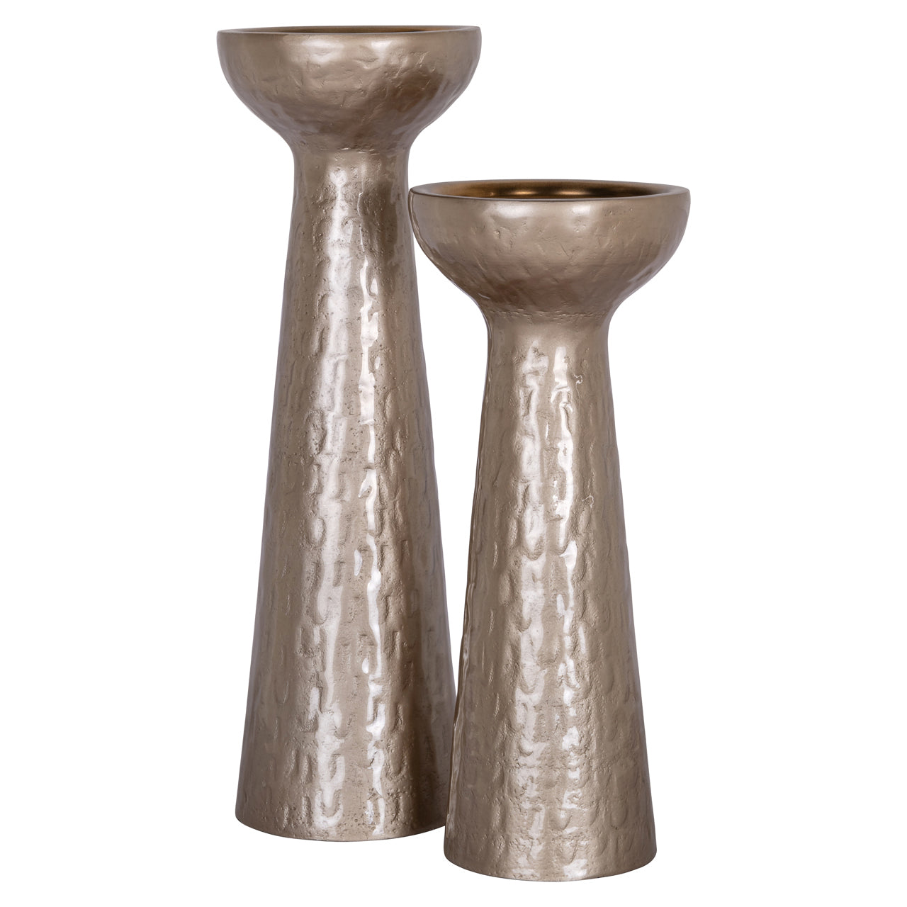 Kandelaar Juana beige klein