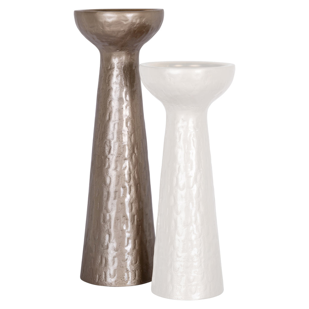 Kandelaar Juana beige groot