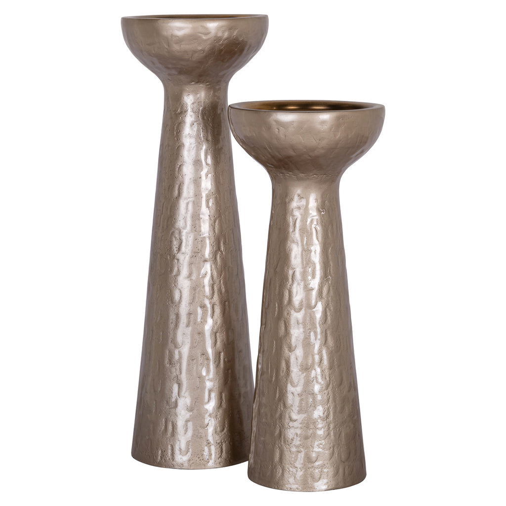 Kandelaar Juana beige groot