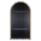 Spiegel Calvo grijs nep travertijn