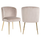 Stoel Cannon khaki / geborsteld goud (Quartz Khaki 903)