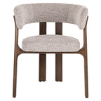 Eetkamerstoel Contigo mocca fancy