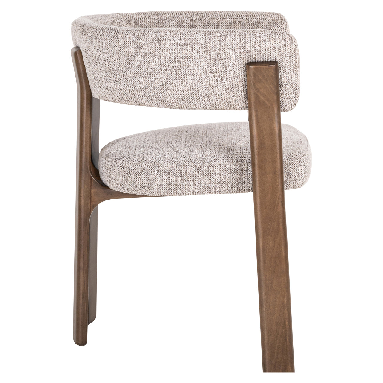 Eetkamerstoel Contigo mocca fancy