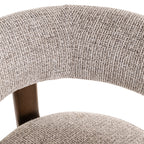 Eetkamerstoel Contigo mocca fancy