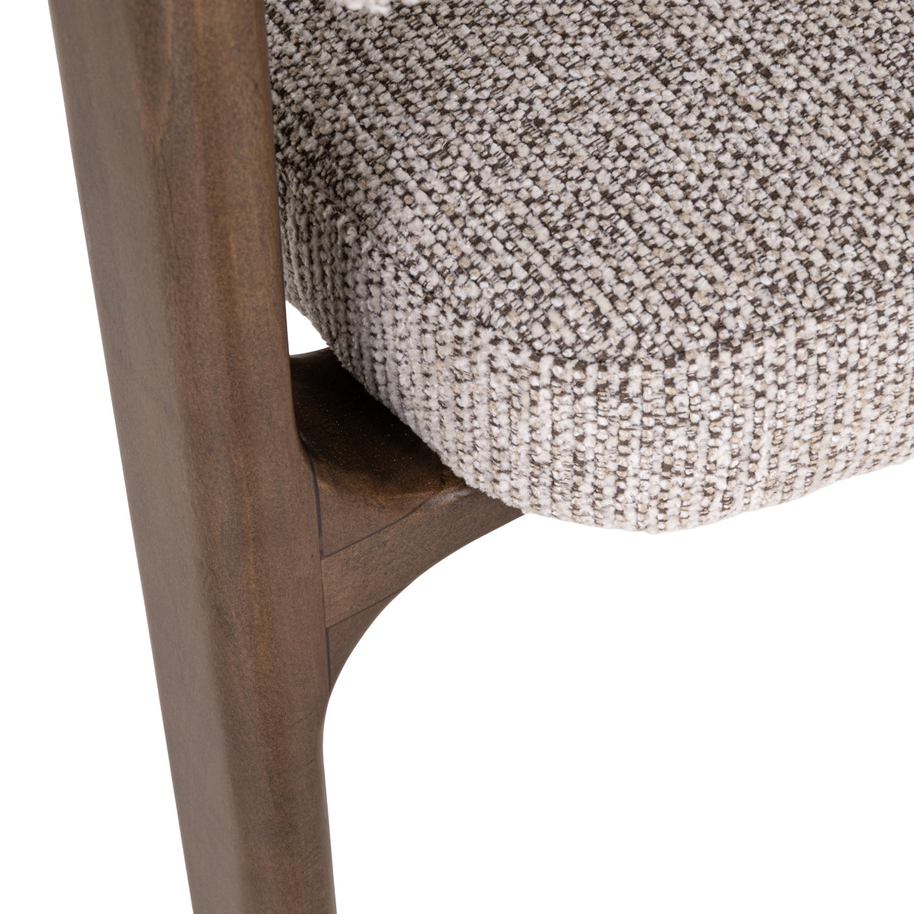 Eetkamerstoel Contigo mocca fancy