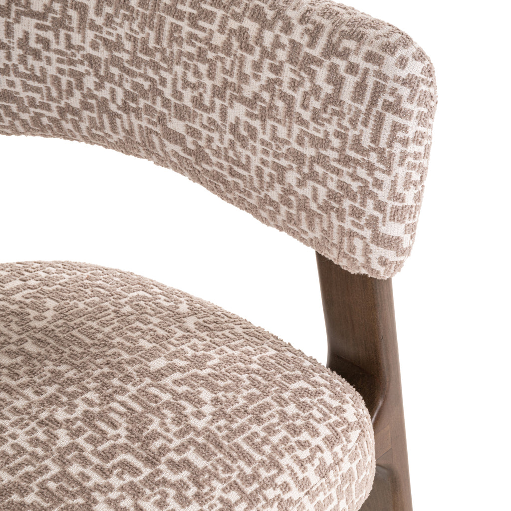 Eetkamerstoel Contigo natuurlijke geo