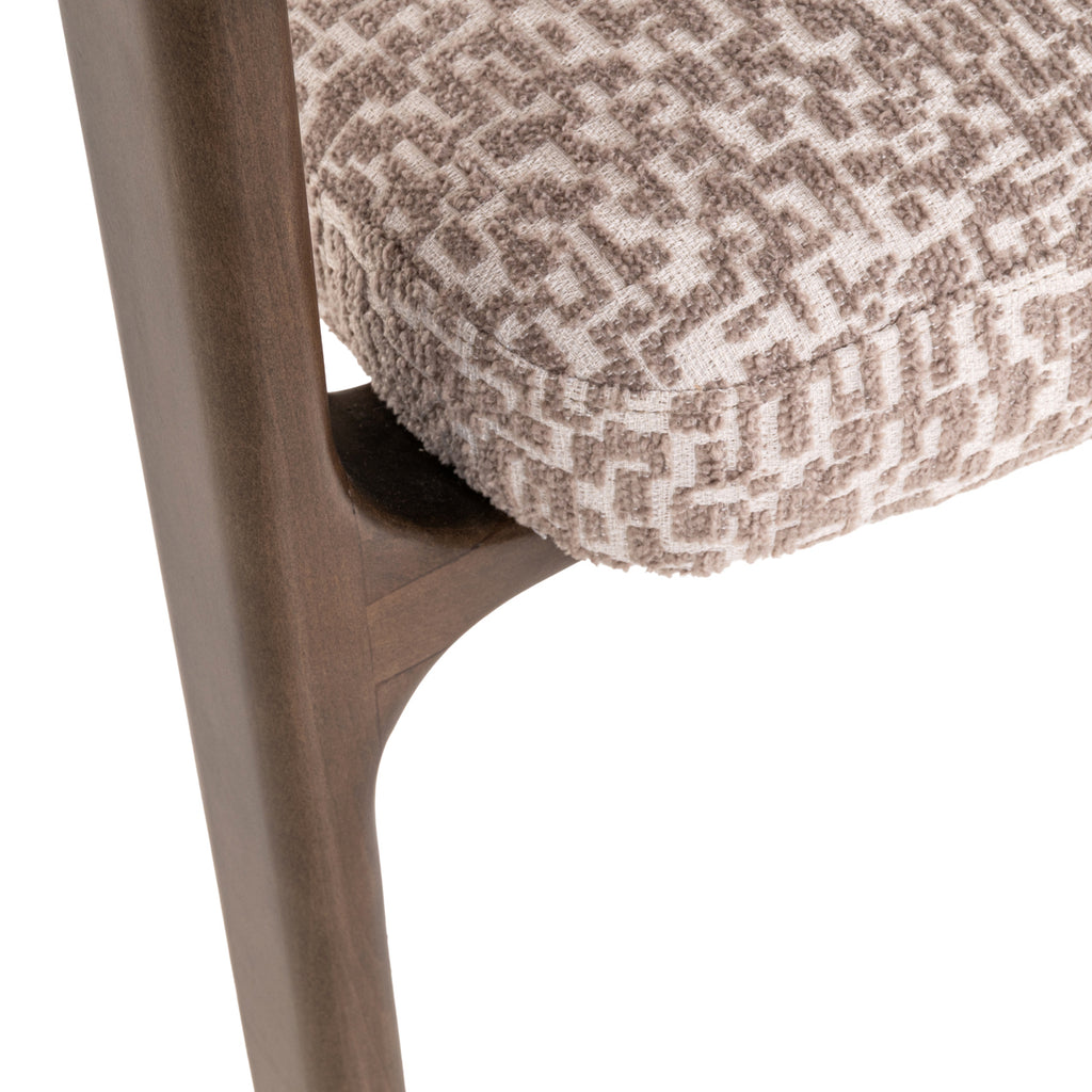 Eetkamerstoel Contigo natuurlijke geo