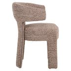 Eetkamerstoel Nerio mocca lineair