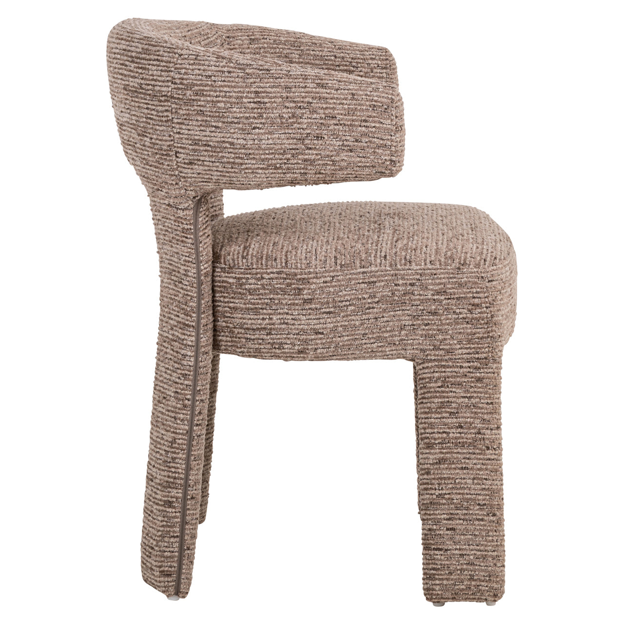 Eetkamerstoel Nerio mocca lineair