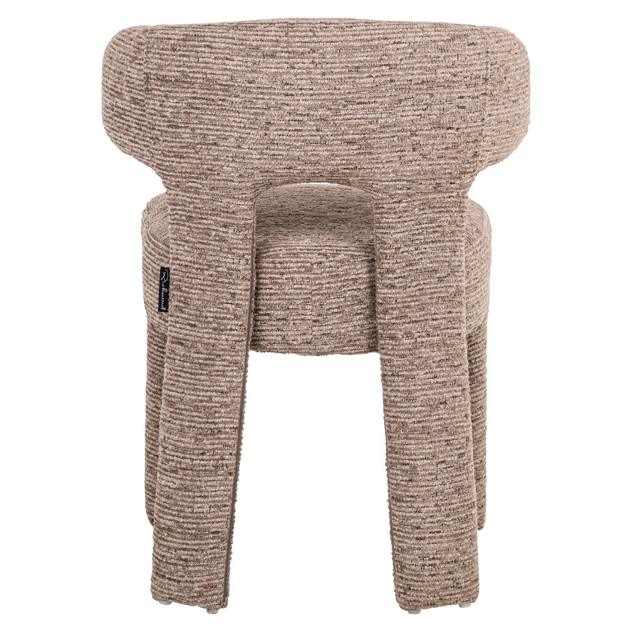 Eetkamerstoel Nerio mocca lineair