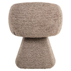 Eetkamerstoel Quiriro mocca lineaire draaistoel