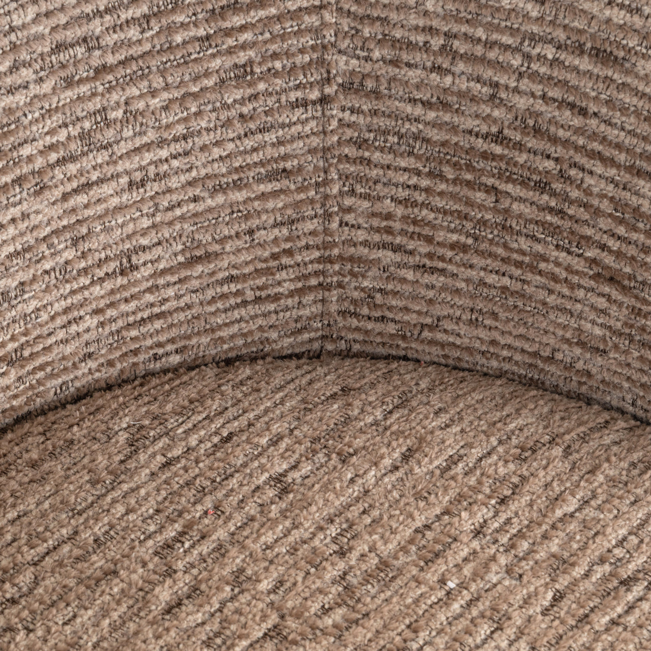 Eetkamerstoel Quiriro mocca lineaire draaistoel