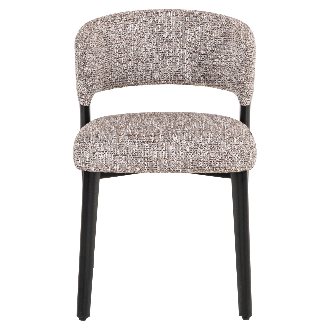 Eetkamerstoel Zeno aarde tweed