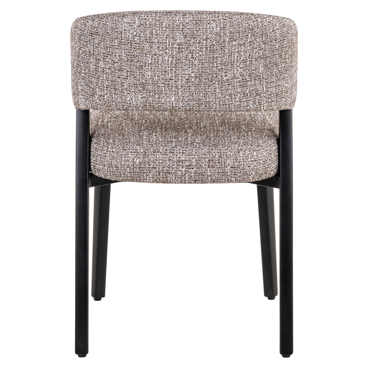 Eetkamerstoel Zeno aarde tweed