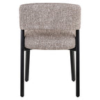 Eetkamerstoel Zeno aarde tweed