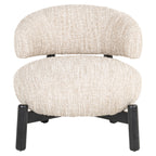 Lounge stoel Ornella beige angora