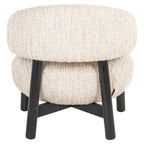 Lounge stoel Ornella beige angora